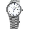 Westar Profile Stainless Steel White Dial Quartz 40182STN407 Women's Watch