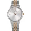 Westar Profile Two Tone Stainless Steel Silver Dial Quartz 40215SPN607 Women's Watch