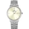 Westar Profile Stainless Steel Light Champagne Dial Quartz 40215STN102 Women's Watch
