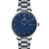 Westar Profile Stainless Steel Blue Dial Quartz 40218STN104 Women's Watch