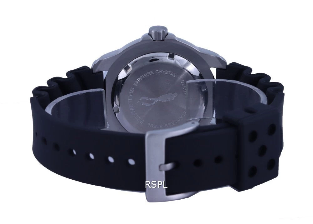 Ratio FreeDiver White Dial PU Strap Quartz 48HA90-02-WHT 500M Men's Watch 7 Ratio FreeDiver White Dial PU Strap Quartz 48HA90-02-WHT 500M Men's Watch - Image 7