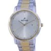 Westar Silver Dial Two Tone Stainless Steel Quartz 50243 CBN 102 Men's Watch