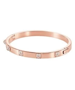 Swarovski Tactic Rose Gold Tone Bangle With White Crystal 5098368 For Women -Watch Discount Store 5098368 3