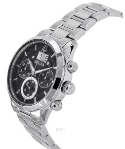 Bulova Sutton Big Date Chronograph Stainless Steel Black Dial Quartz 96B319 Men's Watch -Watch Discount Store 96B319 3