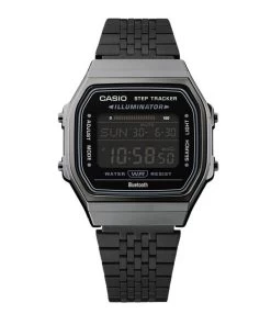 Casio Vintage Digital Smartphone Link Stainless Steel Quartz ABL-100WEGG-1B Unisex Watch -Watch Discount Store ABL 100WEGG 1B 3
