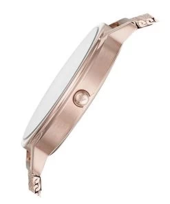 Emporio Armani Kappa Crystal Accents Stainless Steel Mesh Rose Gold Dial Quartz AR11129 Women's Watch -Watch Discount Store AR11129 2 1