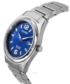 Citizen Super Titanium Blue Dial Eco-Drive AW1641-81L Men's Watch -Watch Discount Store AW1641 81L 3