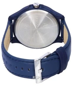 Armani Exchange Hampton Leather Strap Blue Dial Quartz AX2442 Men's Watch 5 Armani Exchange Hampton Leather Strap Blue Dial Quartz AX2442 Men's Watch -Watch Discount Store AX2442 3