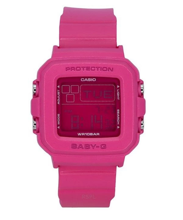 Casio Baby-G Plus Digital 30th Anniversary Pink Resin Strap Quartz BGD-10K-4 100M Women's Watch With Special Holder 1 Casio Baby-G Plus Digital 30th Anniversary Pink Resin Strap Quartz BGD-10K-4 100M Women's Watch With Special Holder