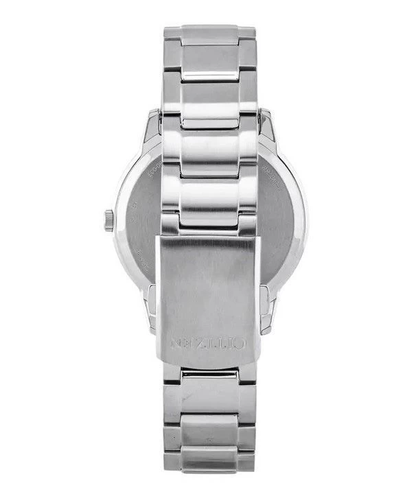 Citizen Eco-Drive Stainless Steel Silver Dial BM6978-77A Unisex Watch 3 Citizen Eco-Drive Stainless Steel Silver Dial BM6978-77A Unisex Watch - Image 3