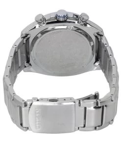 Citizen Eco-Drive Chronograph Stainless Steel Black Dial CA4560-81E 100M Men's Watch 7 Citizen Eco-Drive Chronograph Stainless Steel Black Dial CA4560-81E 100M Men's Watch -Watch Discount Store CA4560 81E 4