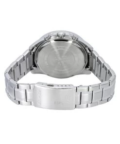 Casio Edifice Analog Standard Chronograph Stainless Steel Blue Dial Quartz EFR-552D-2A 100M Men's Watch -Watch Discount Store EFR 552D 2A 4