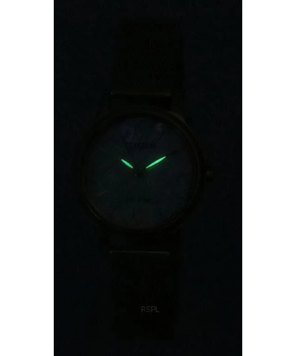 Citizen Eco-Drive Rose Gold Tone Stainless Steel Mother Of Pearl EM0892-80D Women's Watch 2 Citizen Eco-Drive Rose Gold Tone Stainless Steel Mother Of Pearl EM0892-80D Women's Watch - Image 2