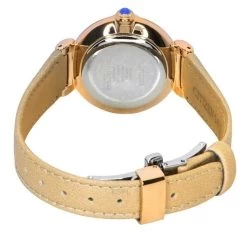 Citizen L Series Diamond Accent Leather Strap White Mother Of Pearl Dial Eco-Drive EM1073-18D Women's Watch -Watch Discount Store EM1073 18D 3