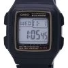 Casio Digital 5 Alarms Dual Time Illuminator F-201WA-9ADF F-201WA-9A Mens Watch