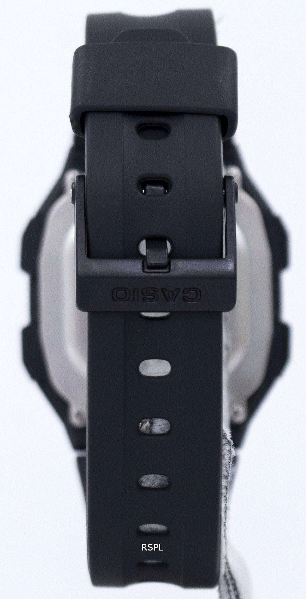 Casio Digital 5 Alarms Dual Time Illuminator F-201WA-9ADF F-201WA-9A Mens Watch 4 Casio Digital 5 Alarms Dual Time Illuminator F-201WA-9ADF F-201WA-9A Mens Watch - Image 4