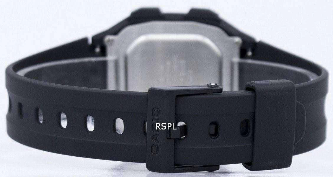 Casio Digital 5 Alarms Dual Time Illuminator F-201WA-9ADF F-201WA-9A Mens Watch 6 Casio Digital 5 Alarms Dual Time Illuminator F-201WA-9ADF F-201WA-9A Mens Watch - Image 6