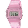 Casio Youth Pink Resin Digital F-91WS-4 F91WS-4 Unisex Watch