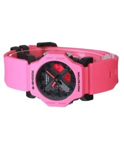 Casio G-Shock Analog Digital Purple Resin Strap Black Dial Quartz GA-2300-4A 200M Men's Watch -Watch Discount Store GA 2300 4A 3