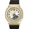 Casio Watches G-Shock Metal Clad Analog Digital Resin Strap Siver Dial Quartz GM-S2100BC-1A 200M Women's Watch