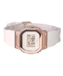 Casio G-Shock Digital Pink Gold Ion Plated Bezel Resin Strap Quartz GM-S5600UPG-4 200M Women's Watch -Watch Discount Store GM S5600UPG 4 3