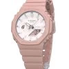 Casio G-Shock Natures Colour Series Analog Digital Bio-Based Resin Strap Pink Dial Quartz GMA-S2100NC-4A2 200M Women's Watch
