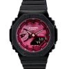 Casio Watches G-Shock Analog Digital Resin Strap Burgundy Dial Quartz GMA-S2100RB-1A 200M Women's Watch