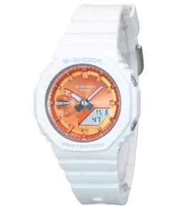 Casio G-Shock Analog Digital Seasonal Collection 2023 Orange Dial Quartz GMA-S2100WS-7A 200M Women's Watch