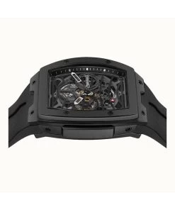 Ingersoll The Rim Polyurethane Strap Black Skeleton Dial Automatic I16201 Men's Watch -Watch Discount Store I16201 4