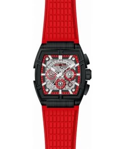 Invicta S1 Rally Gravity Defier Chronograph Multifunction Red Skeleton Dial Quartz 44887 100M Men's Watch -Watch Discount Store INV44887 2