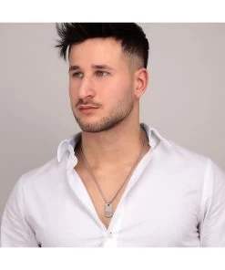 Maserati Jewels Stainless Steel JM121ATK08 Necklace For Men -Watch Discount Store JM121ATK08 3