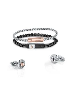 Maserati Jewels Stainless Steel Cufflinks JM223ATK20 For Men -Watch Discount Store JM223ATK20 6