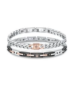 Maserati Jewels Stainless Steel JM422ATJ09 Bracelet For Men -Watch Discount Store JM422ATJ09 6