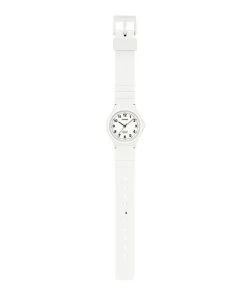 Casio Pop Analog White Bio Based Resin Strap White Dial Quartz LQ-24B-7B Women's Watch -Watch Discount Store LQ 24B 7B 2