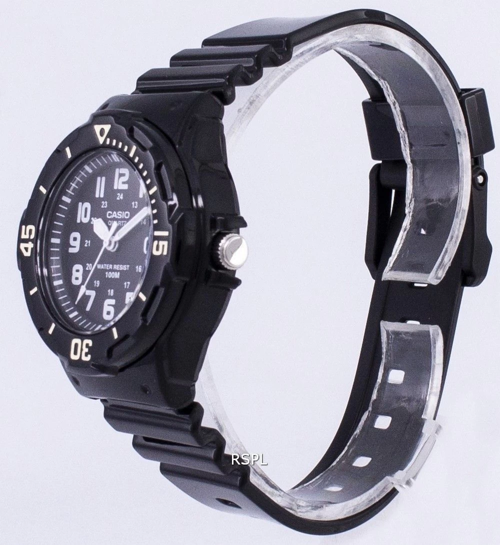 Casio Enticer Analog Black Dial LRW-200H-1BVDF LRW-200H-1BV Womens Watch 3 Casio Enticer Analog Black Dial LRW-200H-1BVDF LRW-200H-1BV Womens Watch - Image 3