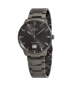 Mido Commander Big Date Stainless Steel Anthracite Dial Automatic M021.626.33.061.00 Men's Watch