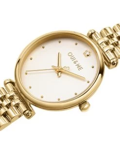 Oui & Me Etoile Gold Tone Stainless Steel White Dial Quartz ME010295 Women's Watch -Watch Discount Store ME010295 7