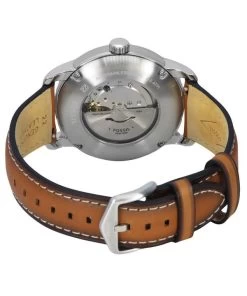 Fossil Heritage Luggage Leather Strap Black Dial Automatic ME3233 Men's Watch -Watch Discount Store ME3233 4