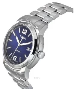 Fossil Heritage Stainless Steel Blue Dial Automatic ME3244 Men's Watch -Watch Discount Store ME3244 3