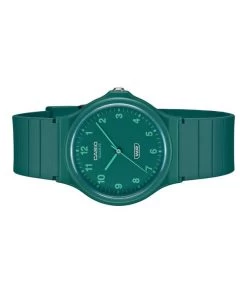 Casio POP Analog Bio Based Resin Strap Green Dial Quartz MQ-24B-3B Unisex Watch -Watch Discount Store MQ 24B 3B 4