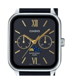 Casio Standard Analog Leather Strap Black Dial Quartz MTP-M305L-1A2V Men's Watch -Watch Discount Store MTP M305L 1A2V 2