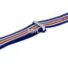 Ratio NATO35 Blue And Orange Polyester 22mm Watch Strap