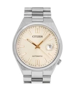 Citizen Tsuyosa Stainless Steel Beige Dial Automatic NJ0151-88W Men's Watch -Watch Discount Store NJ0151 88W 3