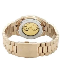 Citizen Tsuyosa Gold Tone Stainless Steel Wine Red Dial Automatic NJ0153-82X Men's Watch -Watch Discount Store NJ0153 82X 3