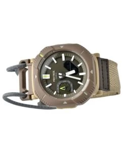 Casio Pro Trek Analog Digital Smartphone Link Cloth Strap Green Dial Tough Solar PRJ-B001B-5 100M Unisex Watch -Watch Discount Store PRJ B001B 5 3