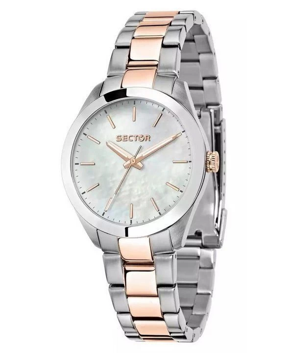 Sector 220 Just Time Two Tone Stainless Steel Mother Of Pearl Dial Quartz R3253588520 Women's Watch 1 Sector 220 Just Time Two Tone Stainless Steel Mother Of Pearl Dial Quartz R3253588520 Women's Watch