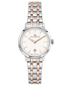 Philip Watch Audrey Stainless Steel White Dial Quartz R8253150510 Women's Watch