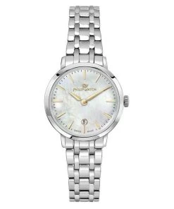 Philip Watch Audrey Stainless Steel Mother Of Pearl Dial Quartz R8253150513 Women's Watch
