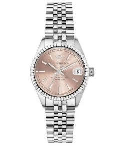 Philip Watch Caribe Urban Stainless Steel Rose Gold Sunray Dial Quartz R8253597605 100M Women's Watch