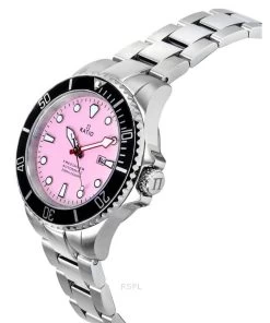 Ratio FreeDiver Sapphire Stainless Steel Candy Pink Dial Automatic RTFL839 200M Women's Watch -Watch Discount Store RTFL839 4